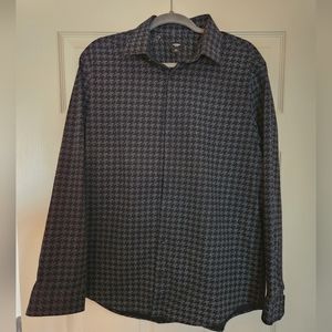 Express Mens Slim Button-down Large